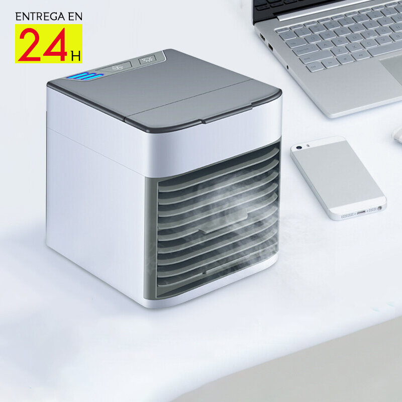 Mini Condicionador de Ar Portátil 10w Fan usb Mini Refrigerador de Ar Condicionador De Ar para o Carro