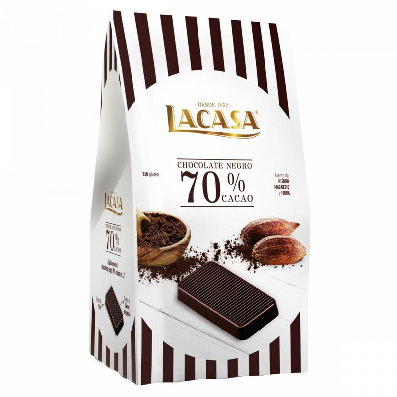 Mini czekoladki 70% kakao · 750g.