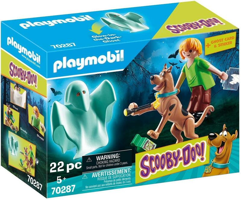 Playmobil 70287 Scooby-doo! Scooby & salsicha com loja de brinquedos fantasma