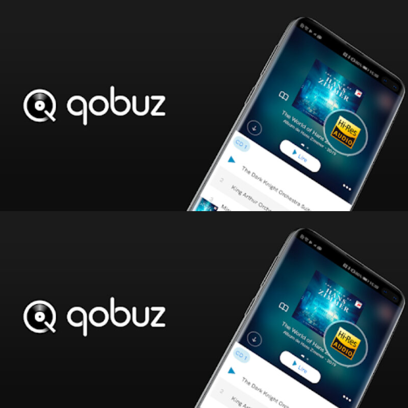 Qobuz 스튜디오 | 1 개월 계정 | 100% 개인 | 고해상도 품질 스트리밍-빠른 배달-전세계 배송