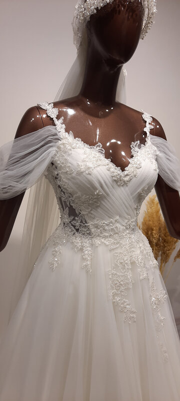 Vestido de casamento personalizado sem mangas boho artesanal 2022 v pescoço helen rendas alta costura boêmio vestido de noiva usiba design