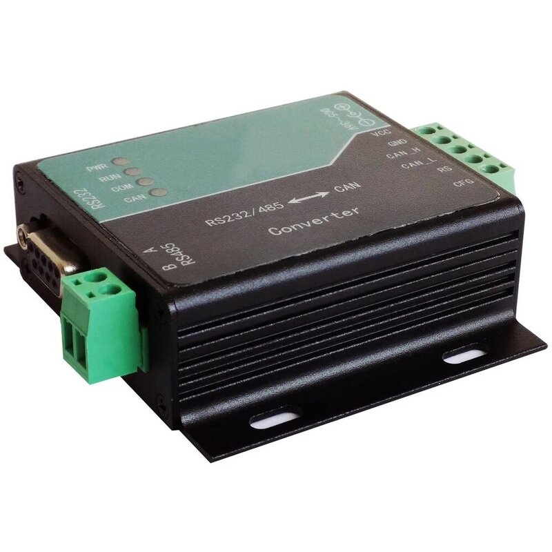 Taidacent High Performance Stability Serial to CAN Converter Adapter Can RS485 Bus Uart Can Converter RS232 to Can Bus Converter