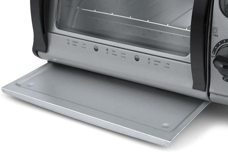 Orbegozo HO810A Mini oven-roaster multifunction, 800 W, 8 LTR, Grey