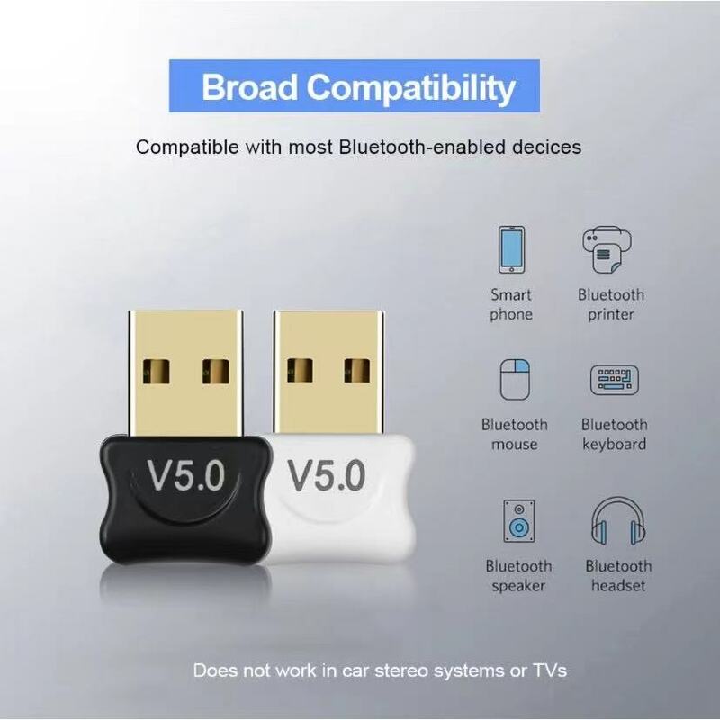 5.0 Plug And Play Pc Note Bluetooth Usb Adapter And Receiver