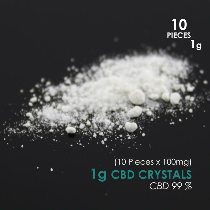 Cbd cristal 99,99 puro canabidiol hecho en Europa a partir de la extracción de CO2 de cáñamo seleccionada oferta 1 gramos = 1.000 mg con envío gratis