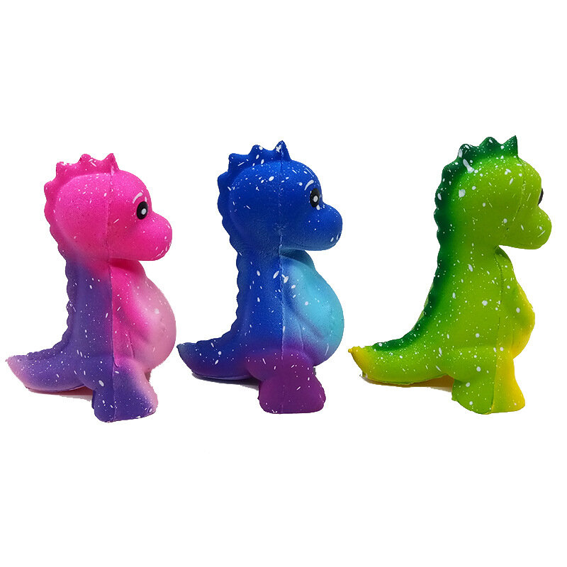Симпатичные Новые модные смешные сжимаемые медленно восстанавливающие форму игрушки динозавры снятие стресса сжимаемые игрушки Коллекция Рождественские подарки декомпрессия