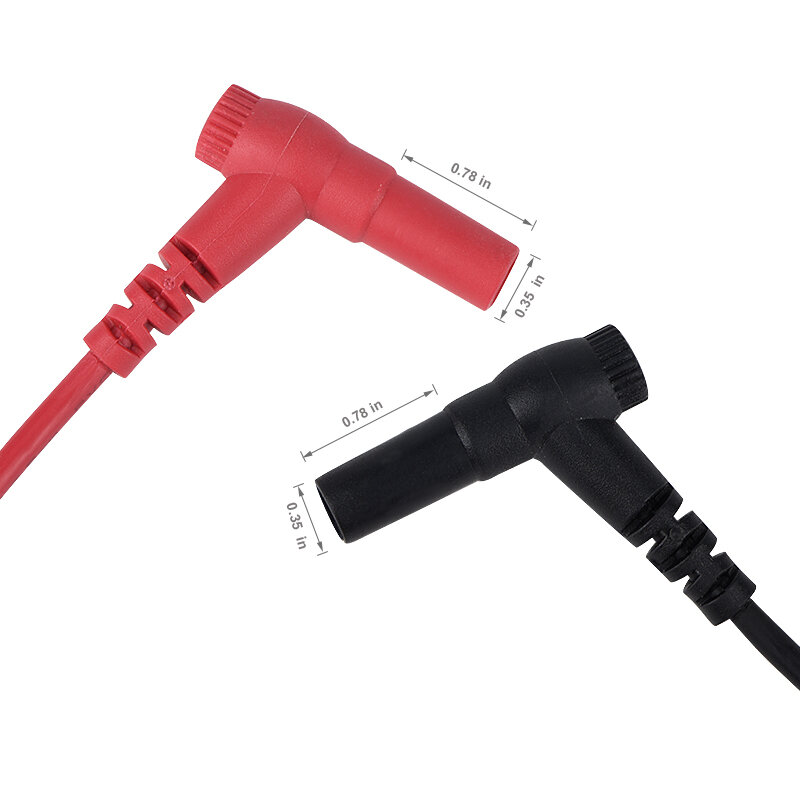 Cables de prueba para multímetro Digital, probador de punta de aguja, sonda de plomo para accesorios de multímetro, enchufe Banana, 1000V, 20A