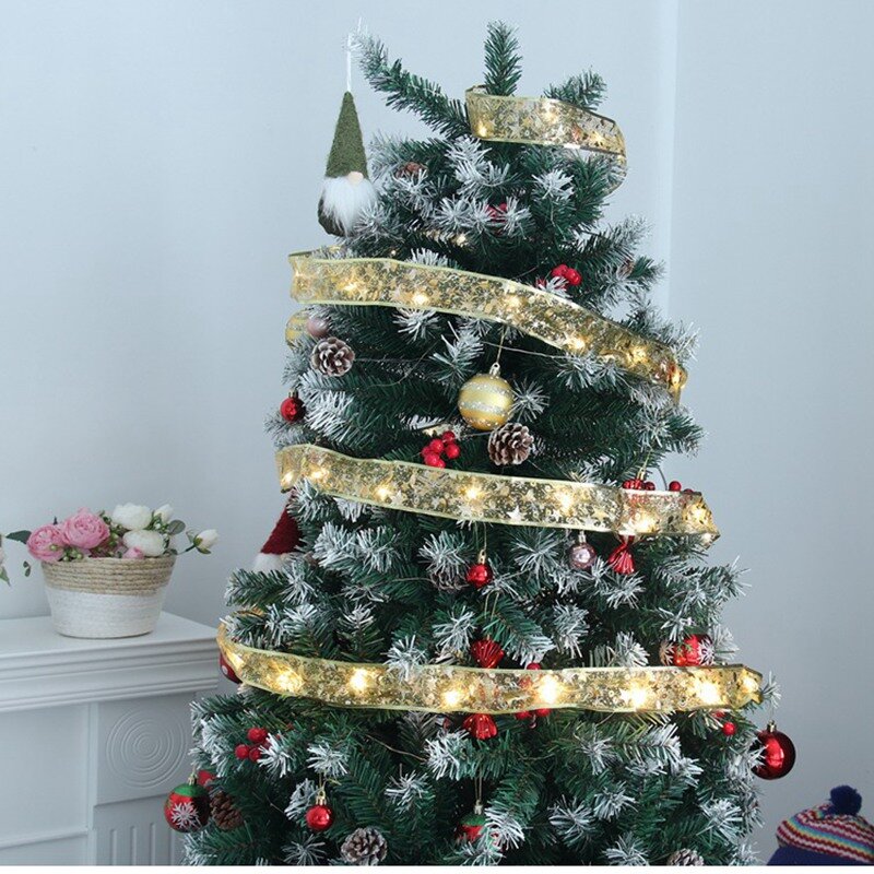 5M natale LED abbastanza luci stringa albero di natale luce stringa luci natalizie regali di natale Navidad lampada di capodanno decorazioni per la casa