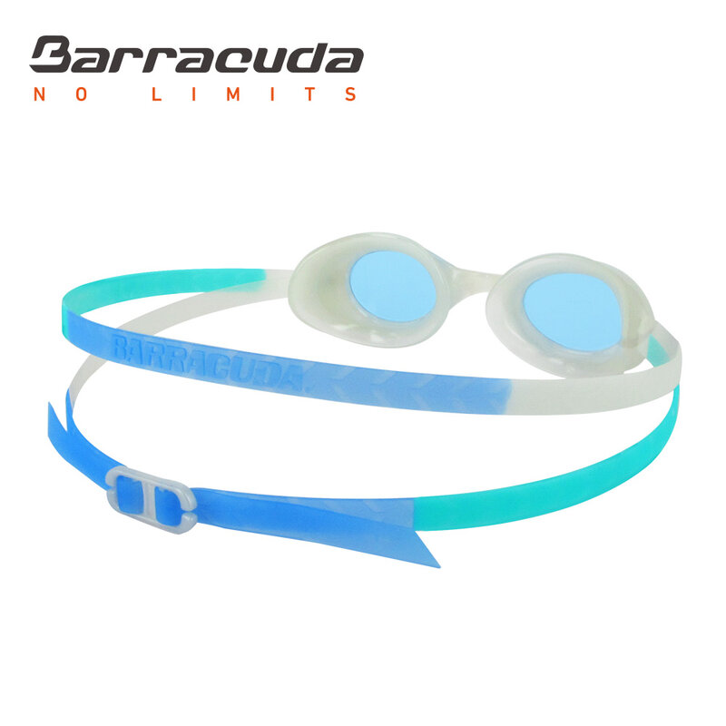 Barracuda الاطفال نظارات الوقاية للسباحة ، ومكافحة الضباب ، وحماية من الأشعة فوق البنفسجية ، مقاوم للماء ، للأطفال من سن 7-15 سنة #51125 الأزرق