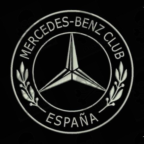 Mercedes Benz Ijzer Patch Toppa Ricamata Gestickter Patch Brode Remendo Bordado Parche Bordado