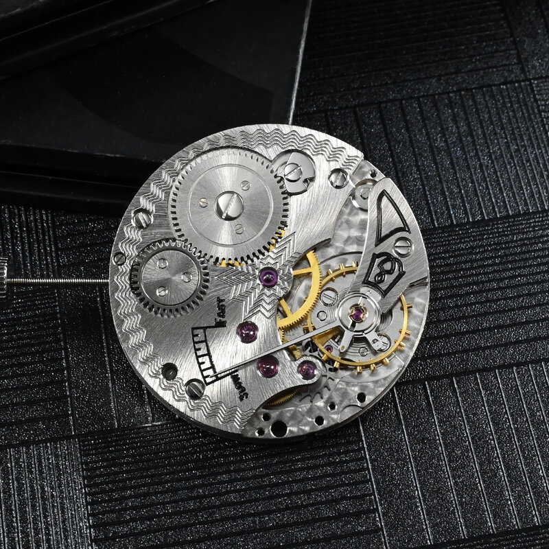 Seagull ST3621 movimiento mecánico de bobinado manual para piezas de accesorios de reloj, 21600 VPH, 17 joyas, ETA 6498, reemplazo de reparación