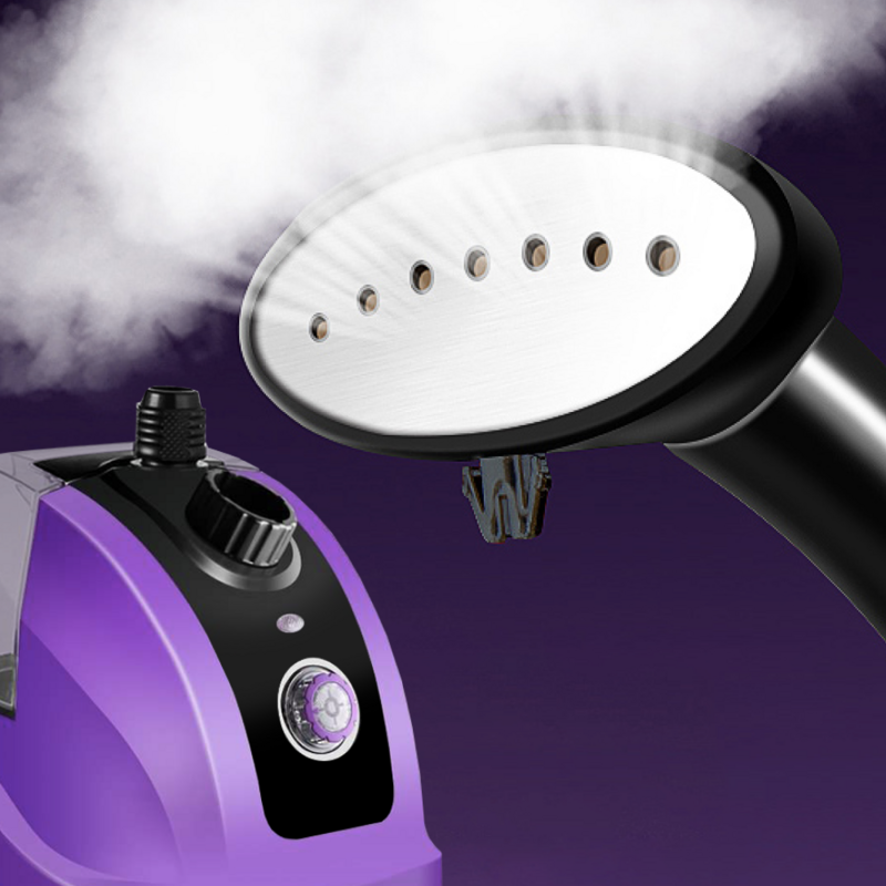 Steamer. Handheld steamer for clothes. Vertical steamer for home. Outdoor adjustable steam generator with iron. Household manual Ironing machine. Vertical steam iron. Vertical steamer with steam iron. Steam generator