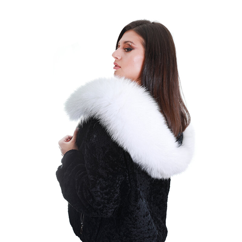 Zoramotti – veste en cuir véritable, cuir d'agneau classique de qualité, cuir naturel, garde au chaud