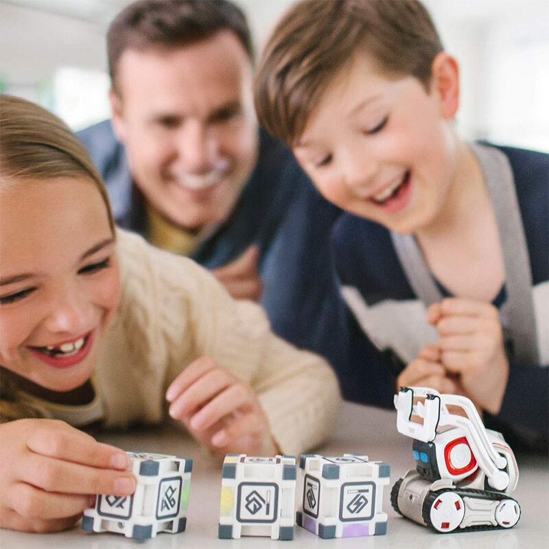 Brinquedos Robô de alta Tecnologia Cozmo Inteligência Artificial Voz Interação Familiar Educação Crianças Brinquedos Inteligentes