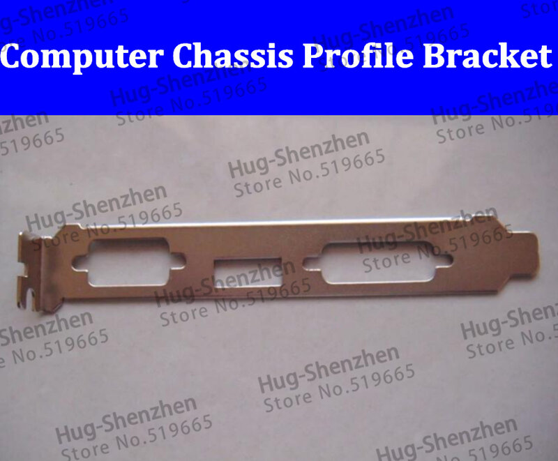 HIgh quality Computer Chassis PCI Profile Bracket HDMI VGA  brackert for chassis--100pcs/lot