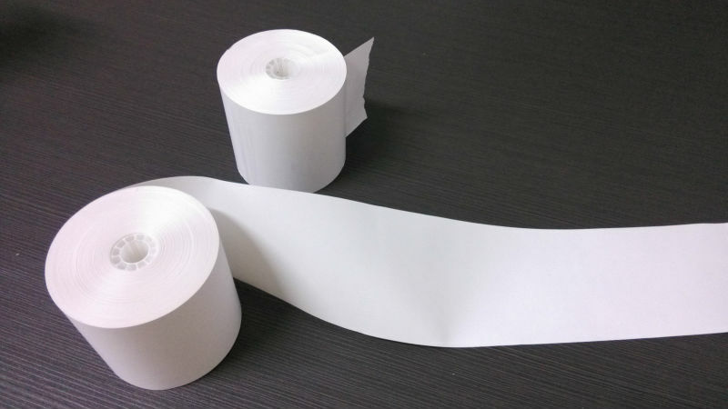 10 rolos de papel de rolamento térmico para a caixa registadora móvel de bluetooth 80mm x 70m impressora da posição