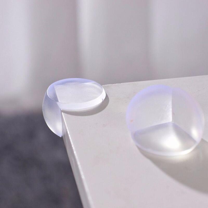 4Pcs Silicone Table Corner Protector Child Baby Safety Protection Children Anticollision Edge Corner Guards Furniture Household