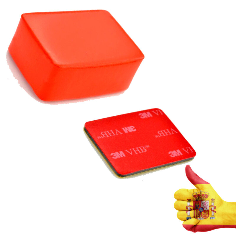 Nueva FLOATING Red little 1 pc sponge FLOATING De high quality sponge + 3 M adhesive sticker for GoPro Hero 7/6 /5/4/3 +/3/3/2/1