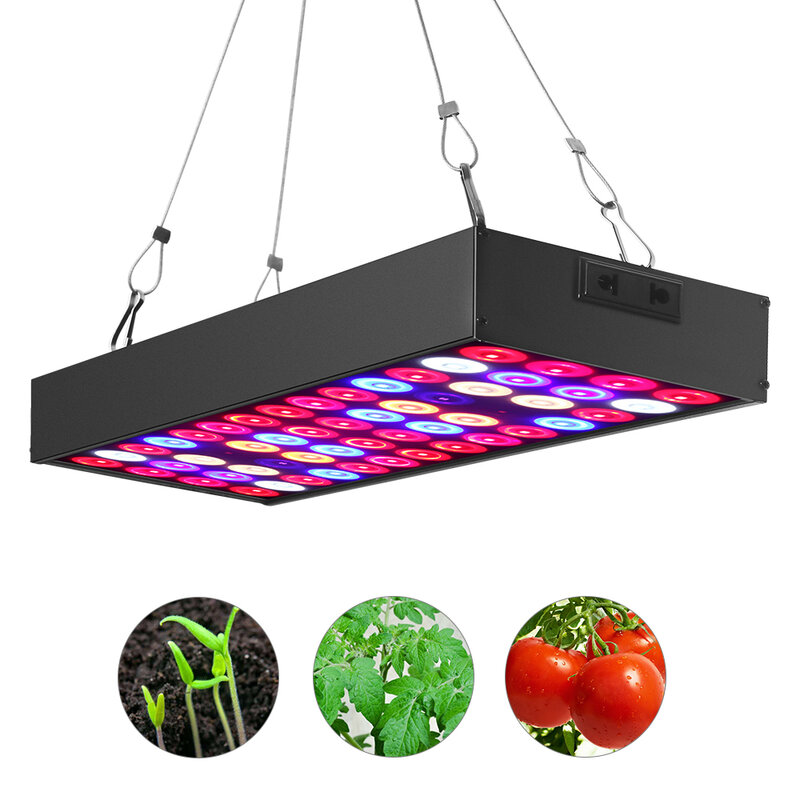 LED Coltiva il Pannello Chiaro 30W Venesun Lampade a Spettro Completo con IR e UV Coltivazione di Piante per le Piante D'appartamento Idroponica serra