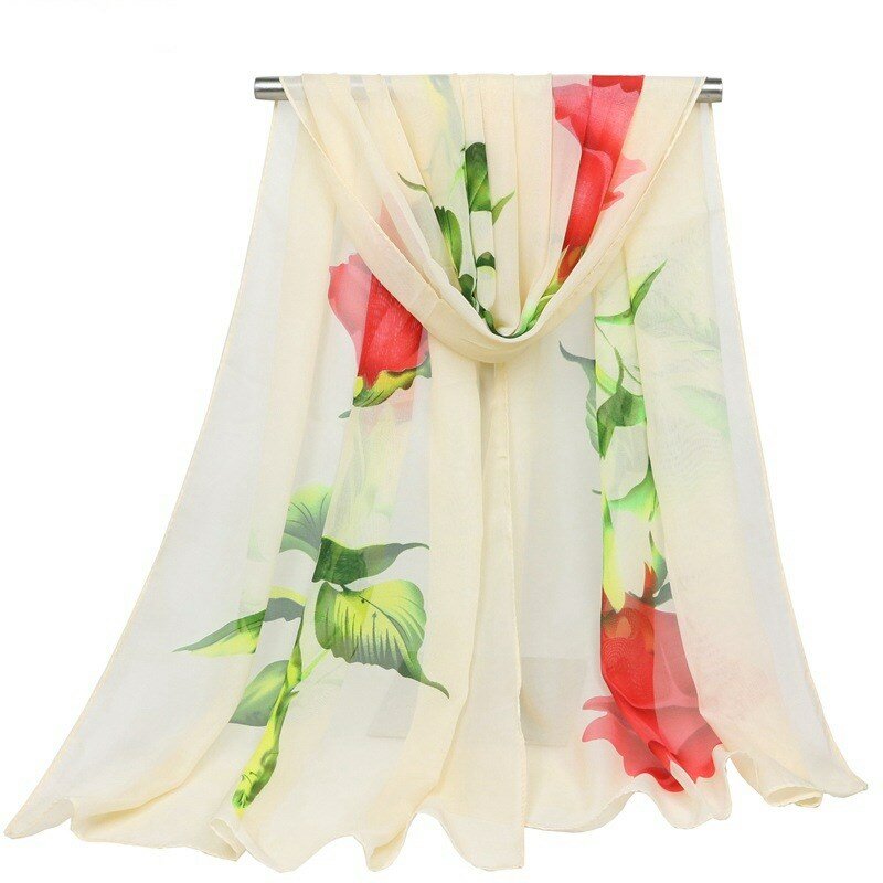 Mode Schal Luxus Frauen Marke Seide Schal Frauen Schals Schal hochwertige Druck Hijab Wrap