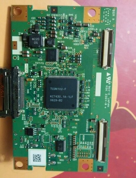 لوحة منطقية للاتصال ، لوحة LCD ، dk 336V-0N ، AX094B001A