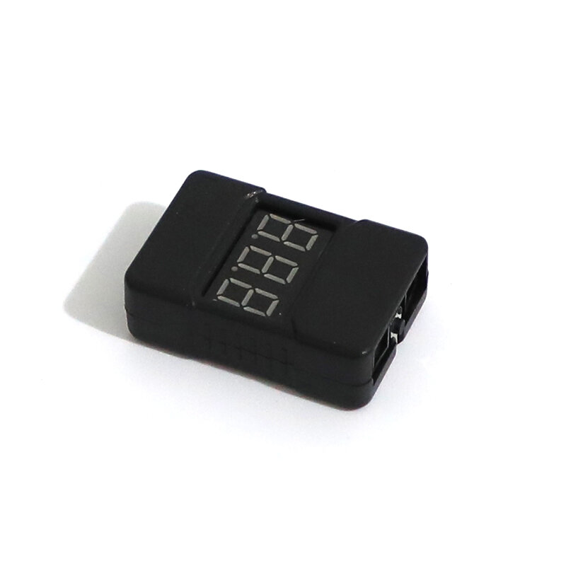 Verificador da tensão da bateria de hotrc bx100 1-8s lipo/alarme da campainha elétrica da baixa tensão/verificador da tensão da bateria com alto-falantes duplos