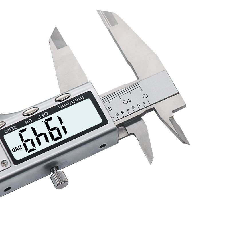 Calibrador Digital LCD de 0-150mm, carcasa de Metal de acero inoxidable de 6 ", calibrador Vernier electrónico + caja Original