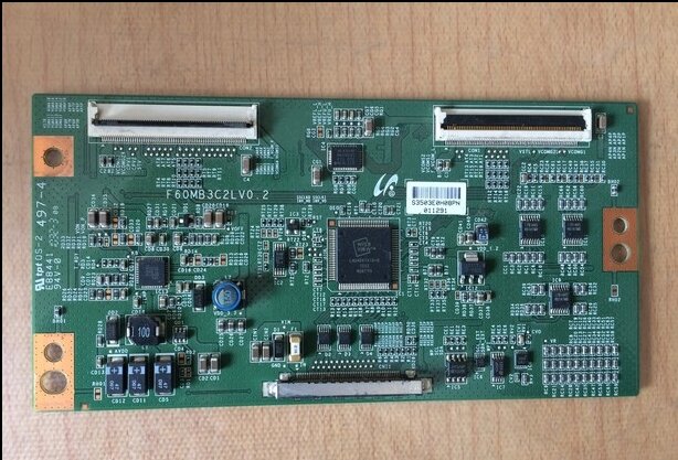 กระดานลอจิกบอร์ด LCD F60MB3C2LV0.2สำหรับ LJ94-03503F เชื่อมต่อกับบอร์ดเชื่อมต่อ T-CON