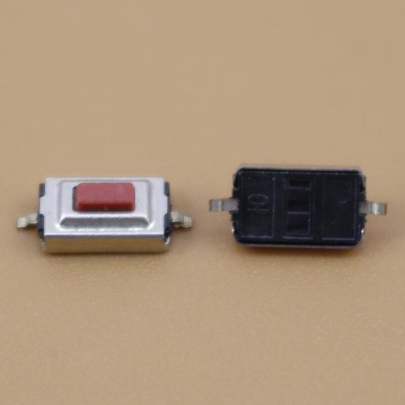 YuXi 1 * dotykowy mikro przełącznik czerwony 3*6*2.5 MM 3X6X2.5 MM SMD2