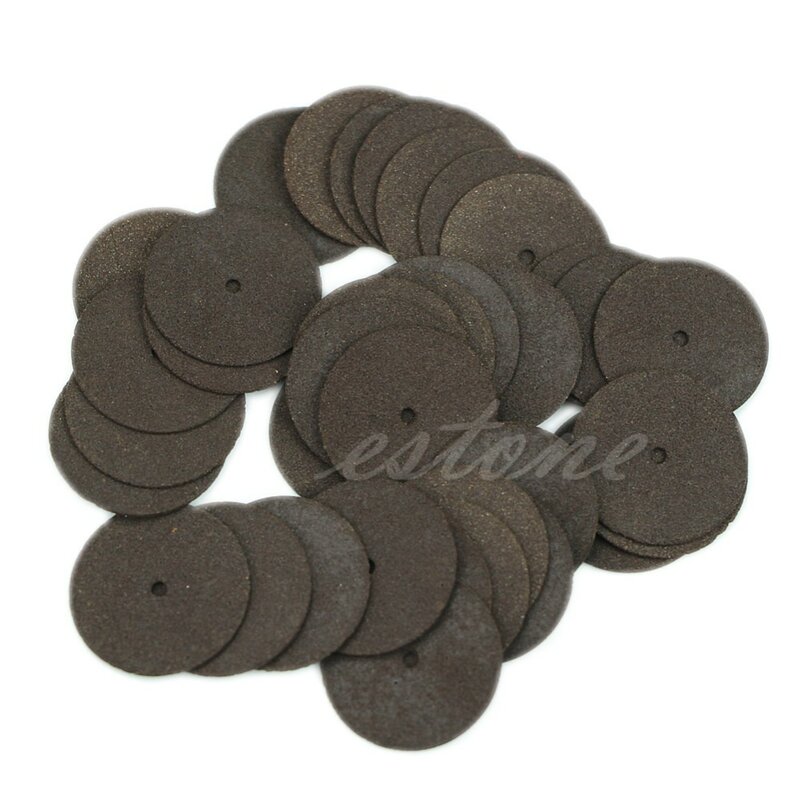 36pcs/lot Brown Resin Cutting Wheel Disc Blade Cut Off Set Kit For Dremel Rotary Hobby Tools MY17_30