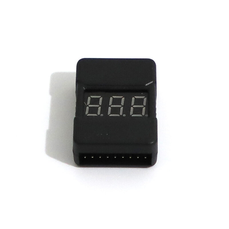 HotRc BX100 1-8S يبو بطارية جهاز قياس الجهد الكهربائي/الجهد المنخفض الجرس إنذار/مدقق الجهد البطارية مع مكبرات الصوت المزدوجة