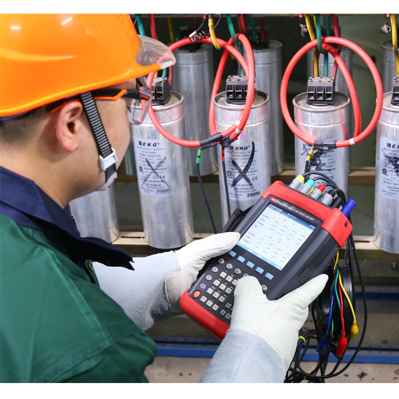 UNI-T UT285A Three Phase Power Quality Analyzer; Voltage/Current/Frequency, Harmonic, Inrush, Power and Energy Tests