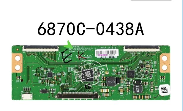 6870C-0438A for LC470EUN-SFF1  T-CON board PRICE DIFFERENCE