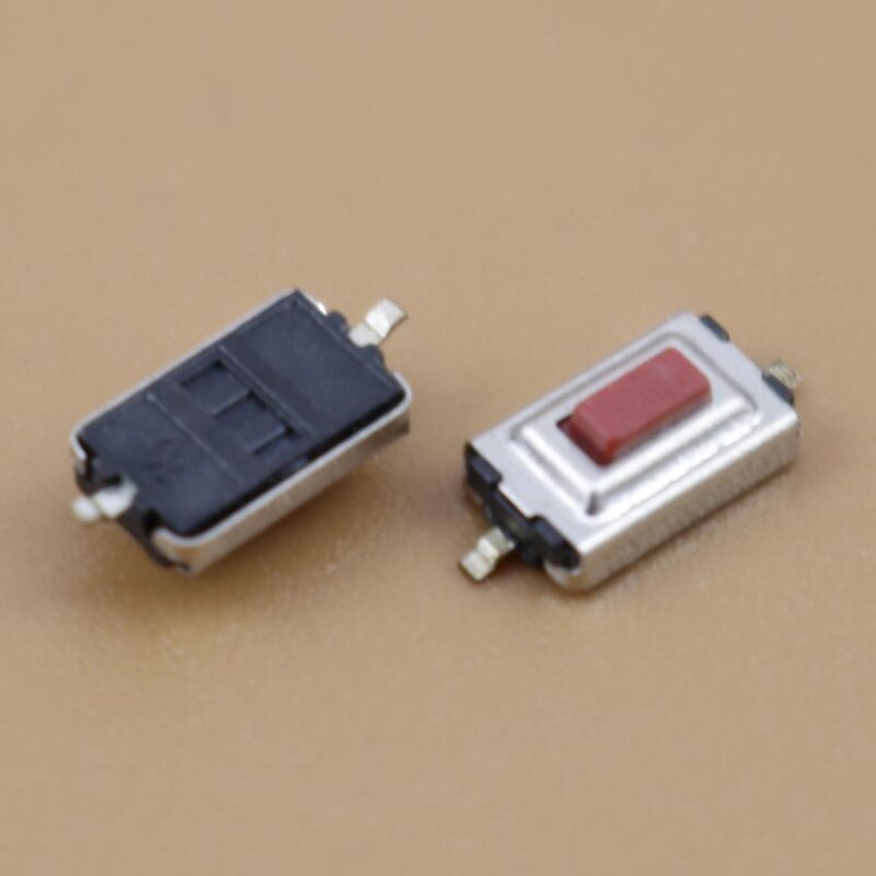 YuXi 1 * dotykowy mikro przełącznik czerwony 3*6*2.5 MM 3X6X2.5 MM SMD2
