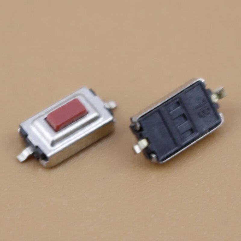 YuXi – micro interrupteur tactile, rouge, 3x6x2.5MM, SMD2