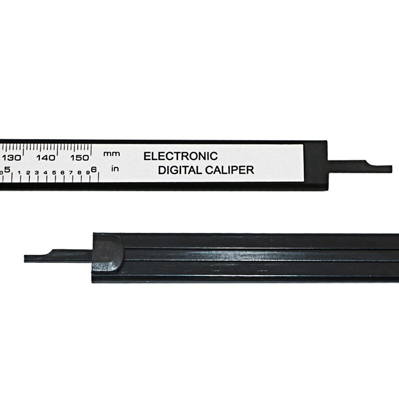 TONGFENGLH 150mm 6inch LCD Digital Electronic Carbon Fiber Vernier Caliper Gauge Micrometer