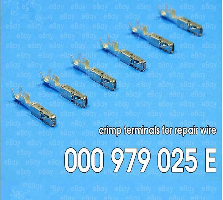 Freies verschiffen 20/28/50/100/200/500/100 0 teile/los Crimp Terminals (pins) für Reparatur Draht 000979025E 000 979 025 E