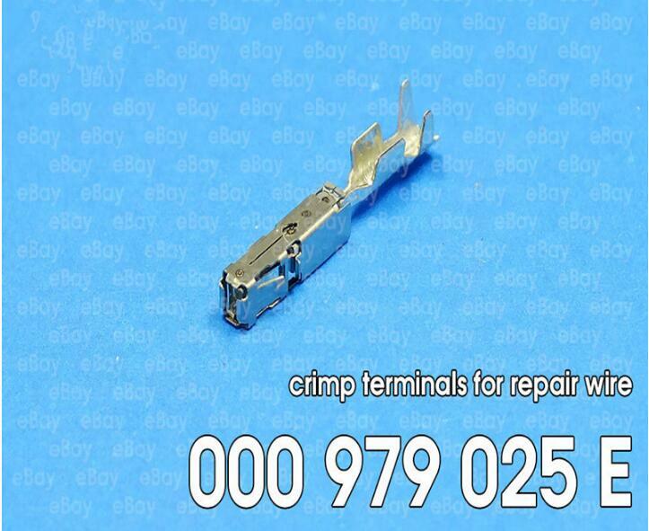 Terminales de crimpado (PINES) para reparación de cables, lote de 20/28/50/100/200/500/1000 unidades, 000979025E 000 979 025 E, envío gratis