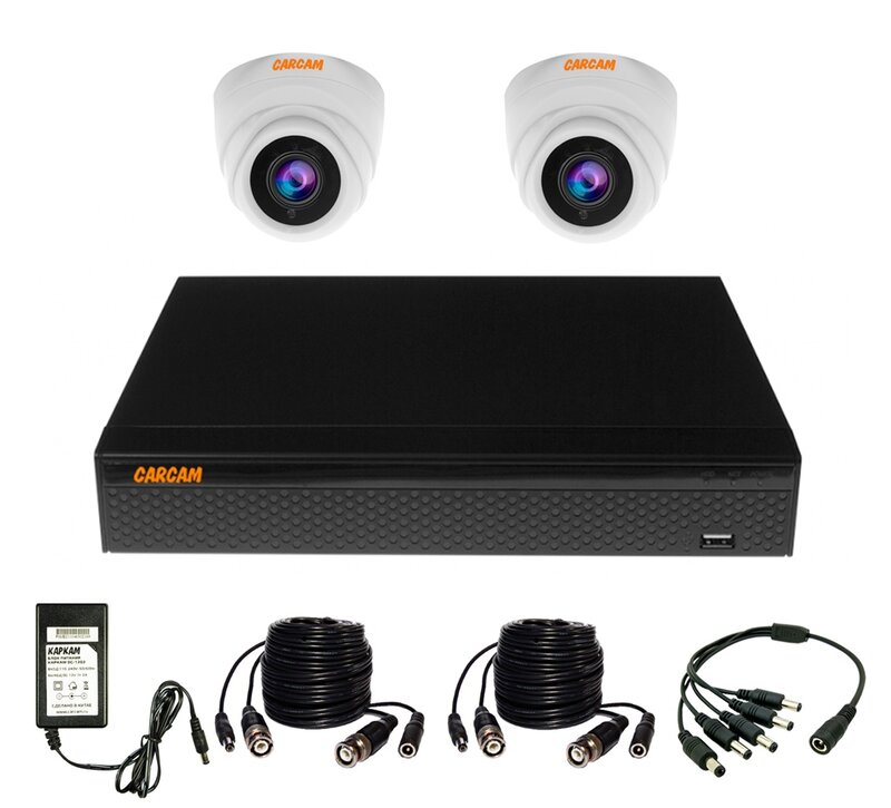 KIT de vídeo CCTV CARCAM listo 5M-2