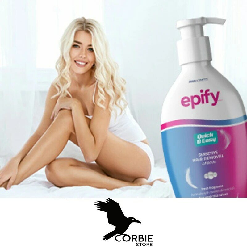 Creme depilação Epify Gel erval natural 250 ml da remoção do cabelo