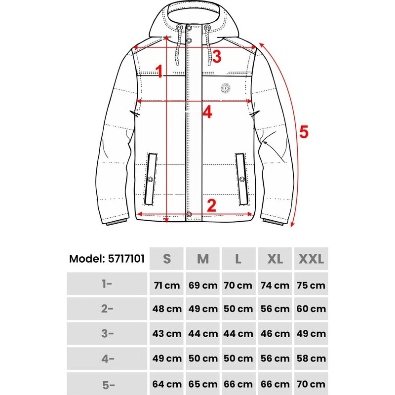 Slim Fit Hooded Stand Up Collar Men's Coat