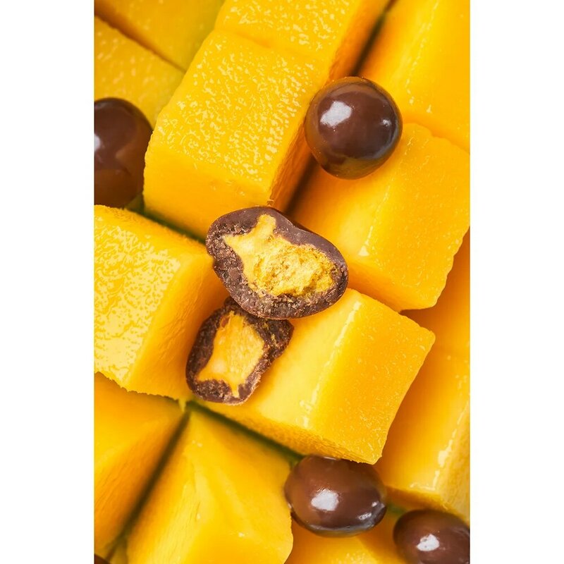 Mango in chocolate raw milk organic natural without milk sugar lactose 500 grams