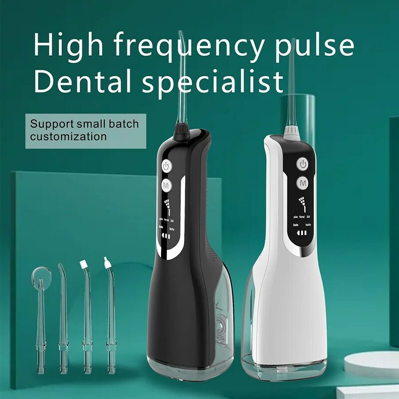 عن طريق الفم الري USB قابلة للشحن جهاز تنظيف الأسنان بالماء المحمولة الأسنان مقاوم للماء الخيط 5 طرق منظف الأسنان