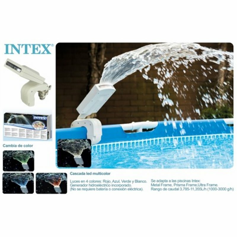 Fontaine lumière piscine INTEX LED 28089