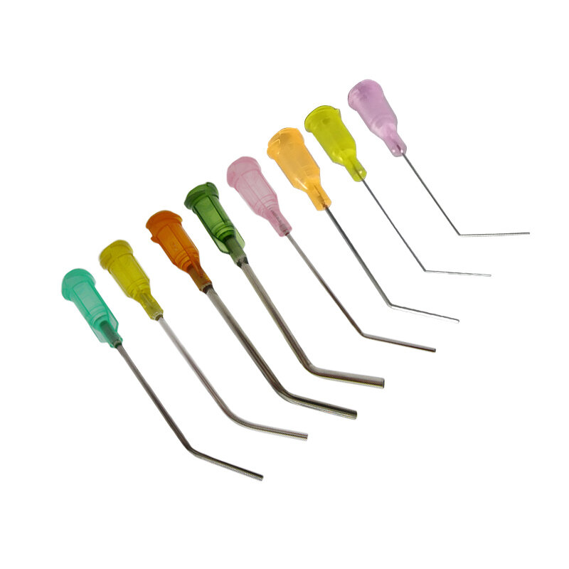 50PCS/LOT 45degree-prebent 11/2-inch Blunt Needle Dispense Tip