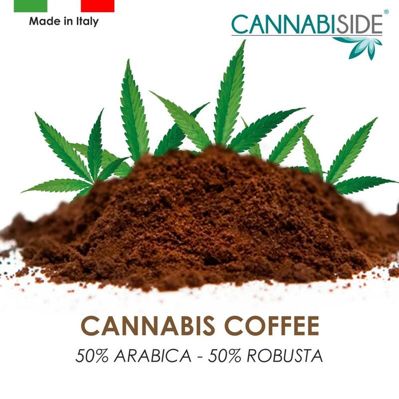 Original CannabisIde Coffee 1 kg Made in ITALY-무료 배송