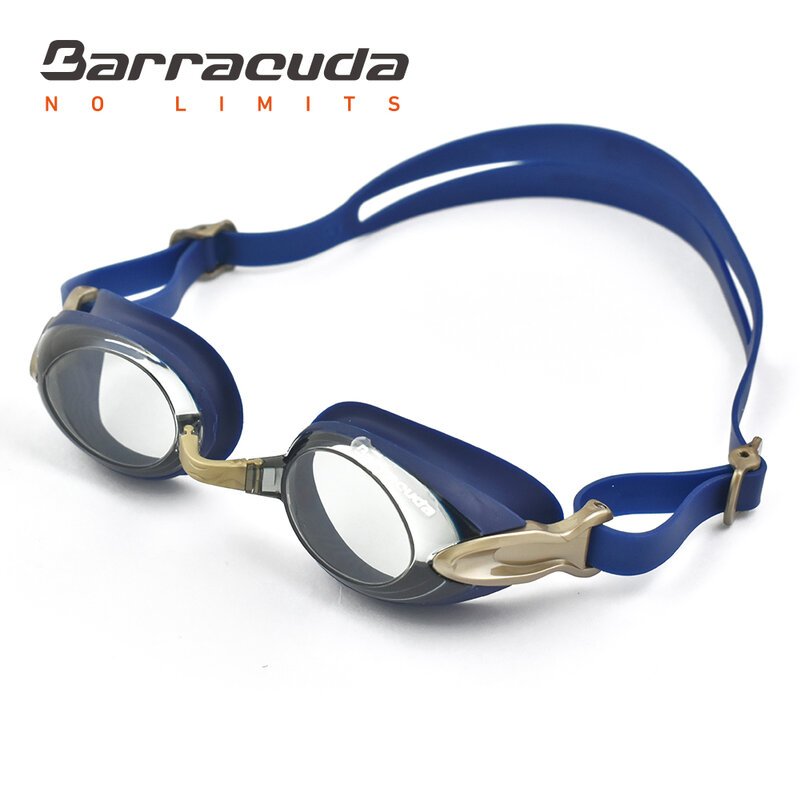 Krótkowzroczność barakudy okulary pływackie odporne na zarysowania nietłukące soczewki dla dorosłych OP-922 okulary