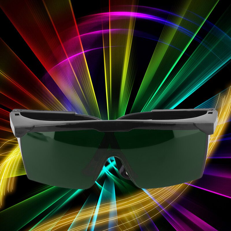 Óculos de proteção de olho multicolorido óculos de segurança laser óculos de olho óculos de sol legal laser universal para o homem mulher