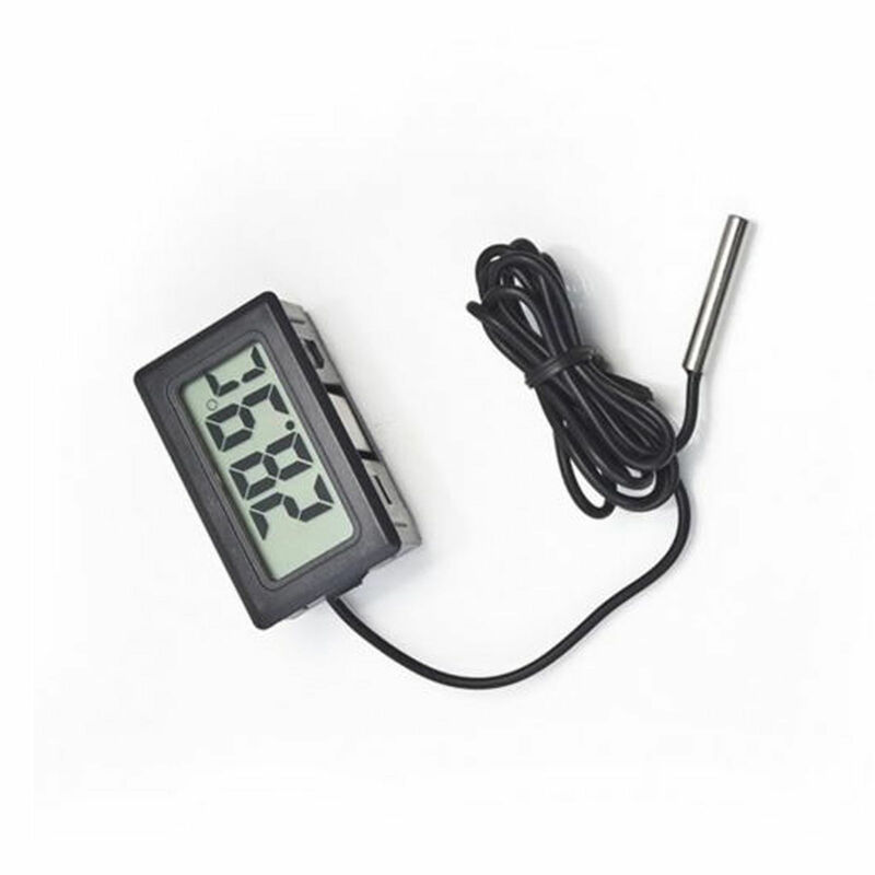 Digital LCD thermometer sonde fridge-Temperature control's refrigerator freezer thermograph thermometer-50 ~ 110 C
