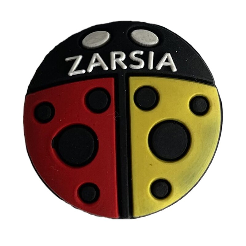ZARSIA-amortiguador de silicona para Tenis, accesorio con dibujos animados, para reducir la vibración de la raqueta de Tenis, nuevo, venta al por menor, 2 piezas